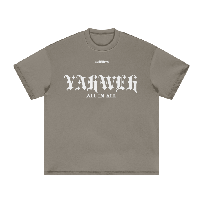 ESSNTIAL ELEMNTS Unisex Earth Tone Loose Fit Tee