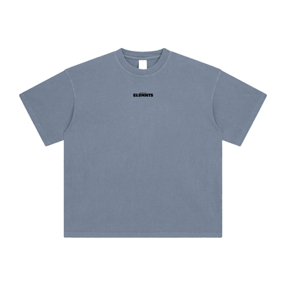 ESSNTIAL ELEMNTS Unisex DS Vintage Stone Wash Tee