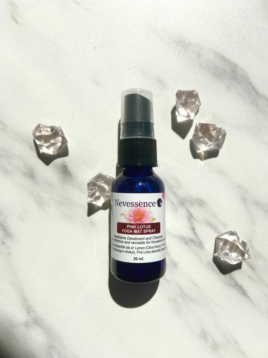 Pink Lotus Yoga Matt Spray 30ml