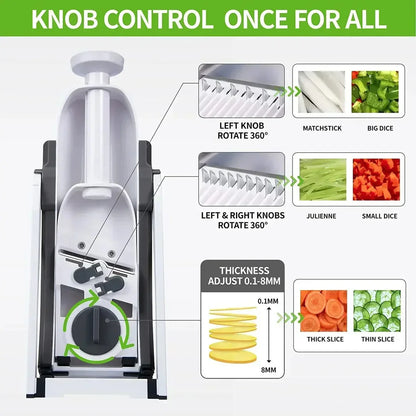 Multi Vegetable Chopper Potato Slicer