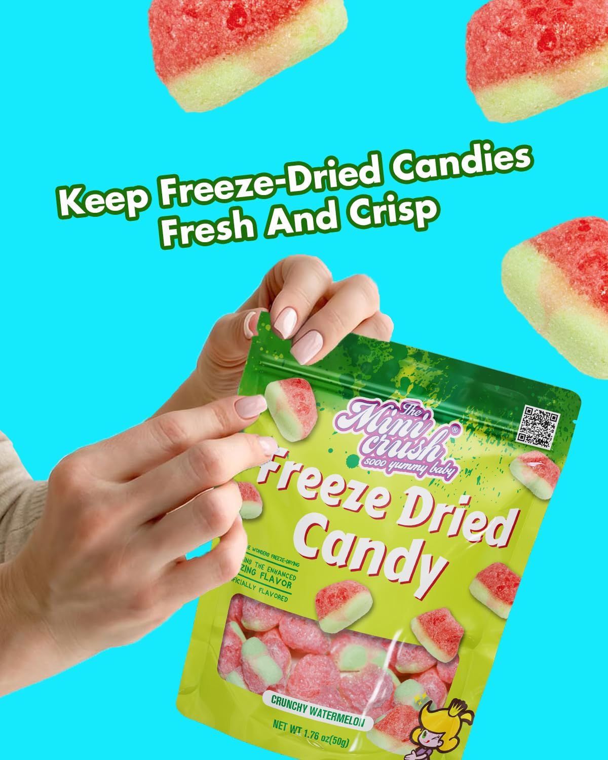 Assorted Freeze Dried Crunch Candy