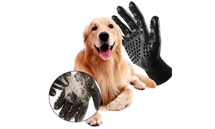 Multipurpose Pet & Animal Gloves - for De-shedding, Bathing, Grooming