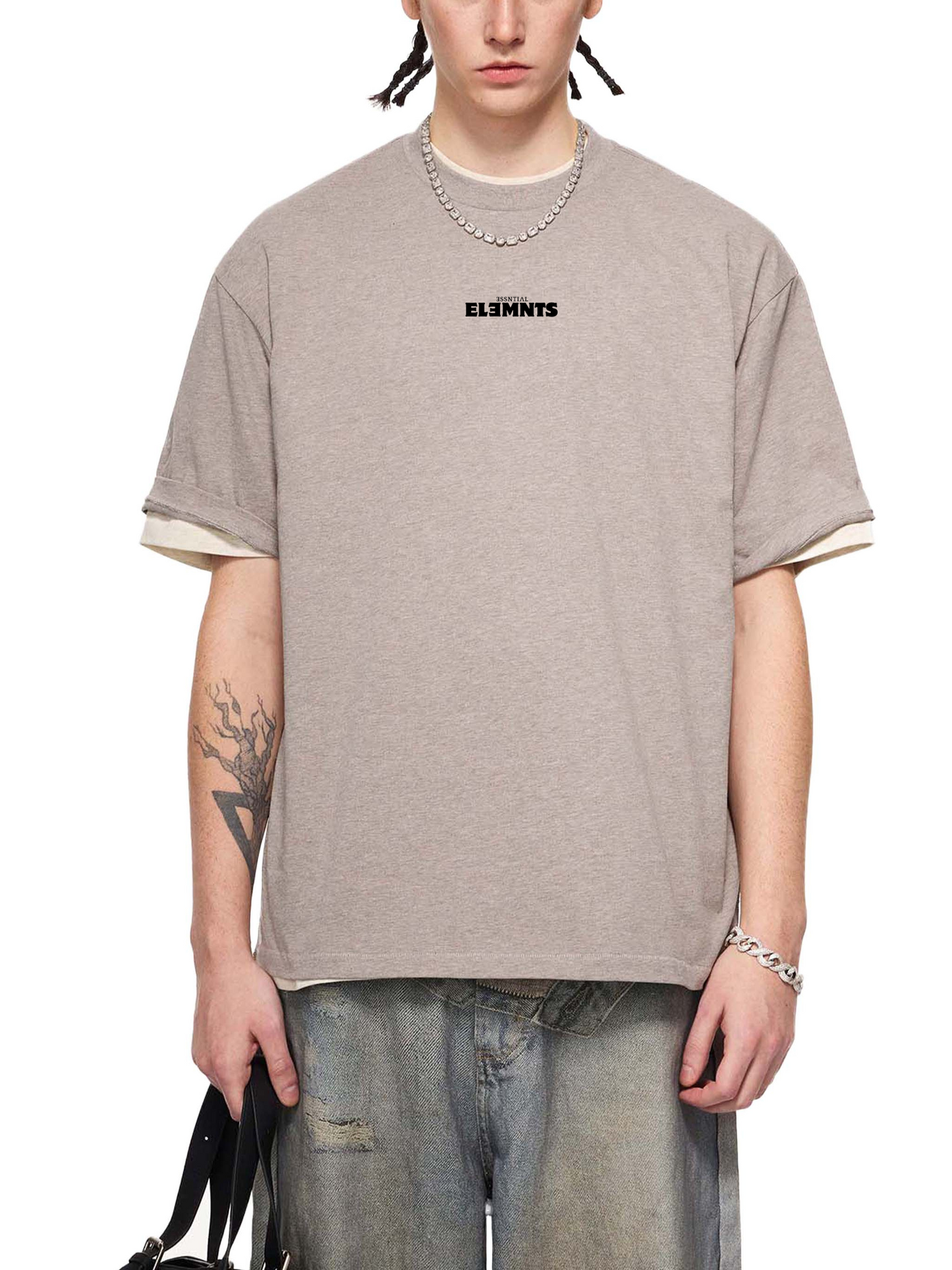 ESSNTIAL ELEMNTS Unisex 260G Cotton Tee