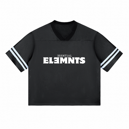 ESSNTIAL ELEMNTS Unisex 240G Taped Mesh Jersey Tee