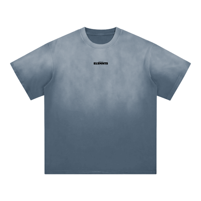 ESSNTIAL ELEMNTS Unisex Classic Wash Fade Gradient Tee