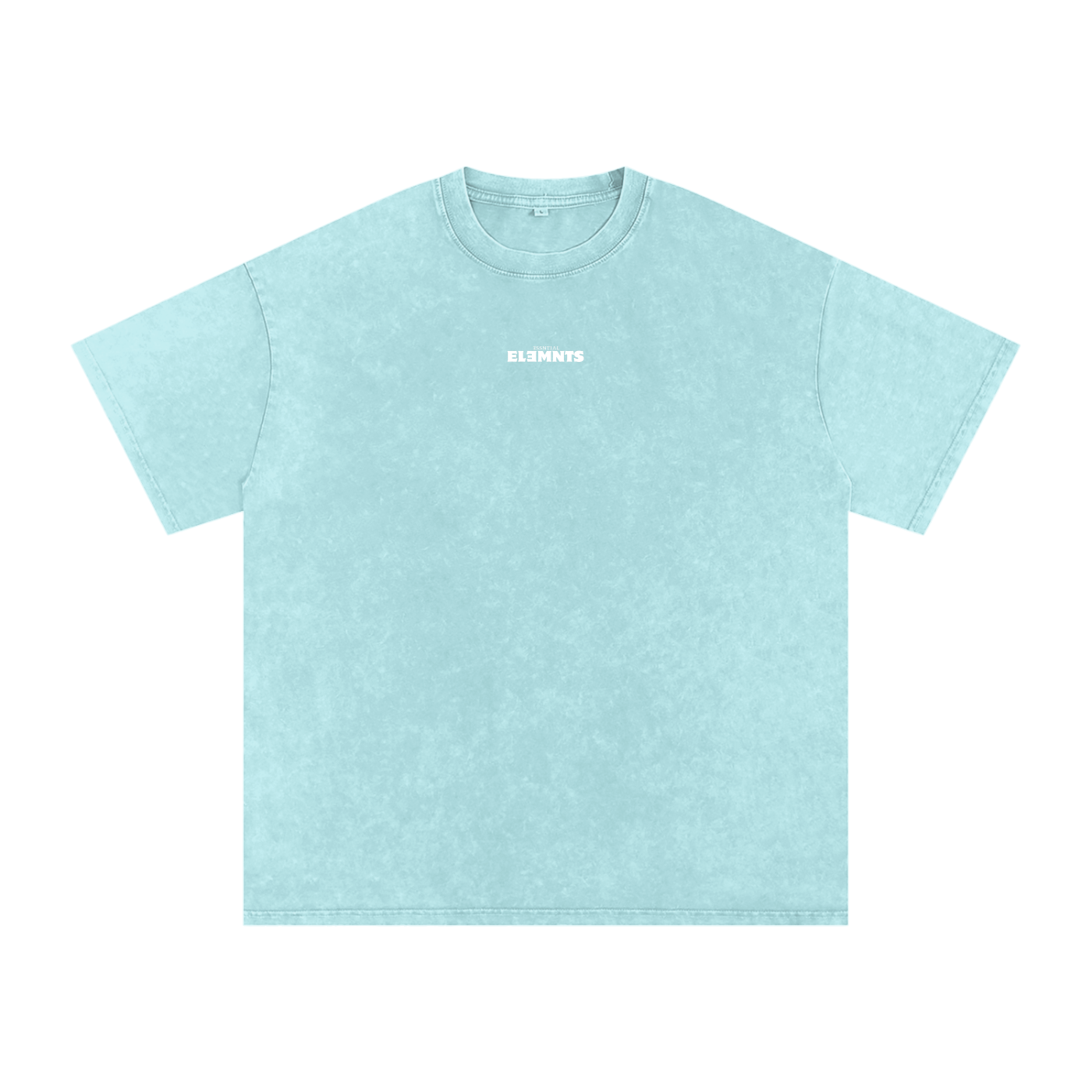 ESSNTIAL ELEMNTS Unisex 250G Acid Wash Oversize Tee