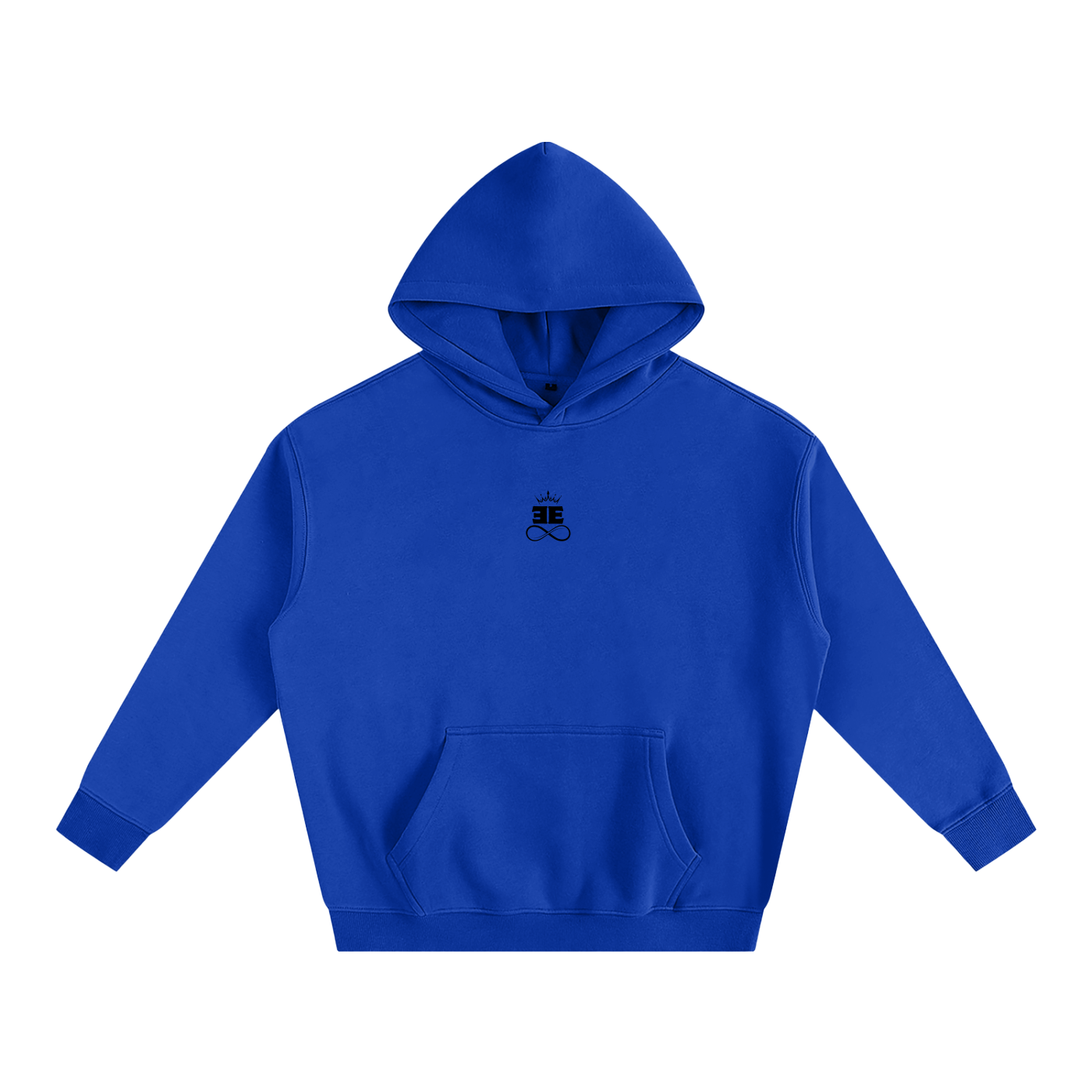 ESSNTIAL ELEMNTS Unisex 350G OS Solid Color Fleeced Hoodie