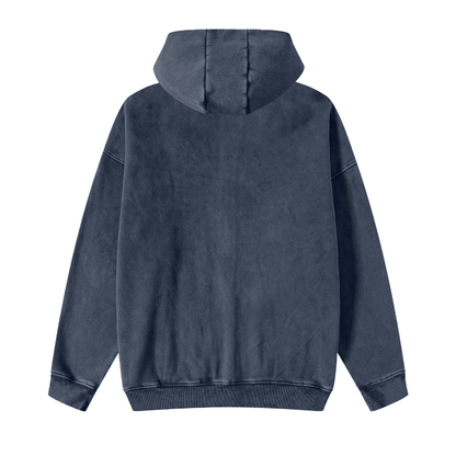 ESSNTIAL ELEMNTS Unisex 360G Snow Wash Fleece Hoodie