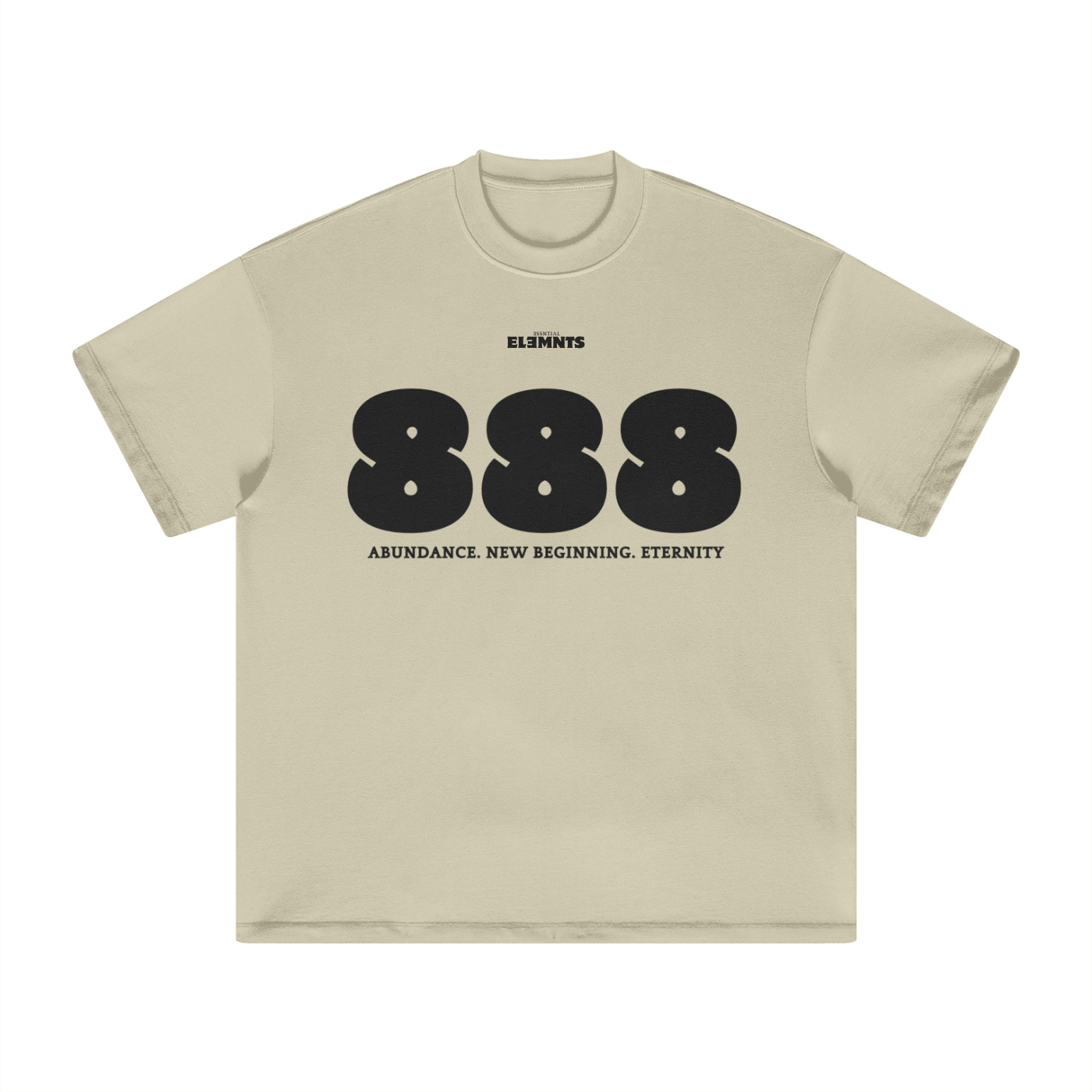ESSNTIAL ELEMNTS Unisex Earth Tone Loose Fit Tee