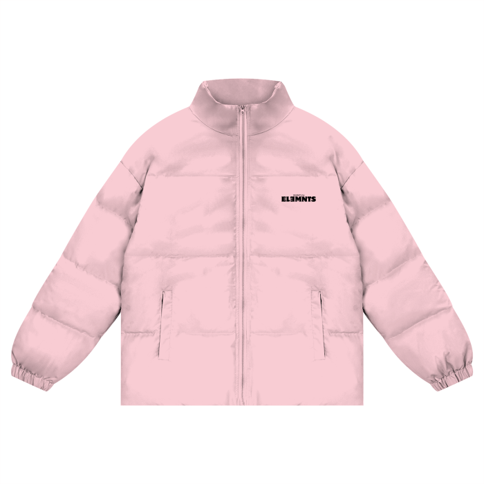 ESSNTIAL ELEMNTS Unisex 900G Zipper Puffer Coat