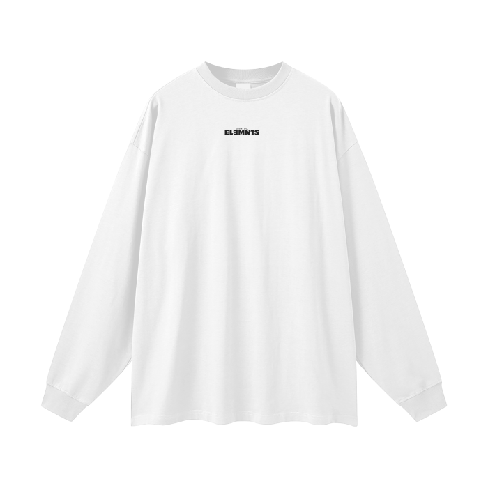 ESSNTIAL ELEMNTS Unisex 305G Long Sleeve Loose Tee