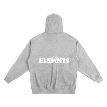 ESSNTIAL ELEMNTS Unisex 400G Heavy Zip-up Hoodie