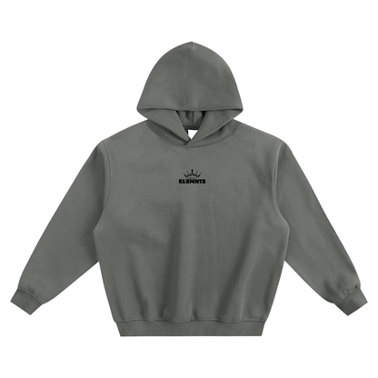 ESSNTIAL ELEMNTS Unisex 350G Fleeced Boxy Hoodie