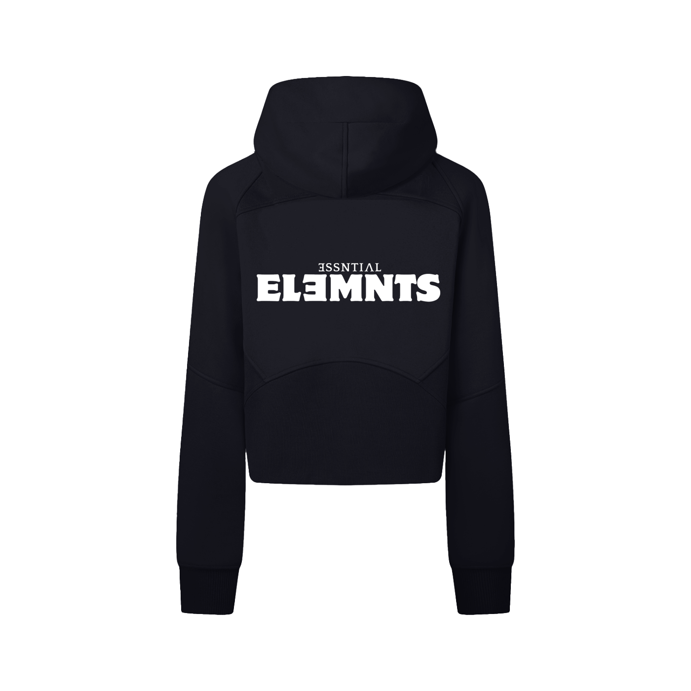 ESSNTIAL ELEMNTS Women's 320G Crop Street Hoodie