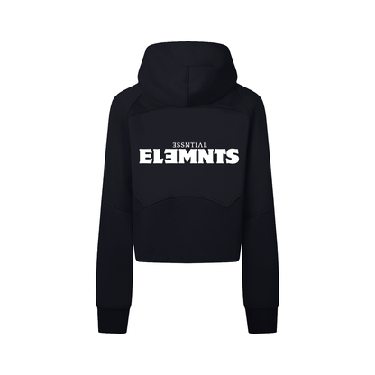 ESSNTIAL ELEMNTS Women's 320G Crop Street Hoodie