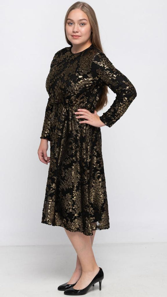 Cinched Waist Dress