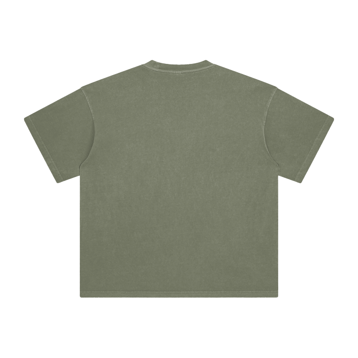 ESSNTIAL ELEMNTS Unisex DS Vintage Stone Wash Tee