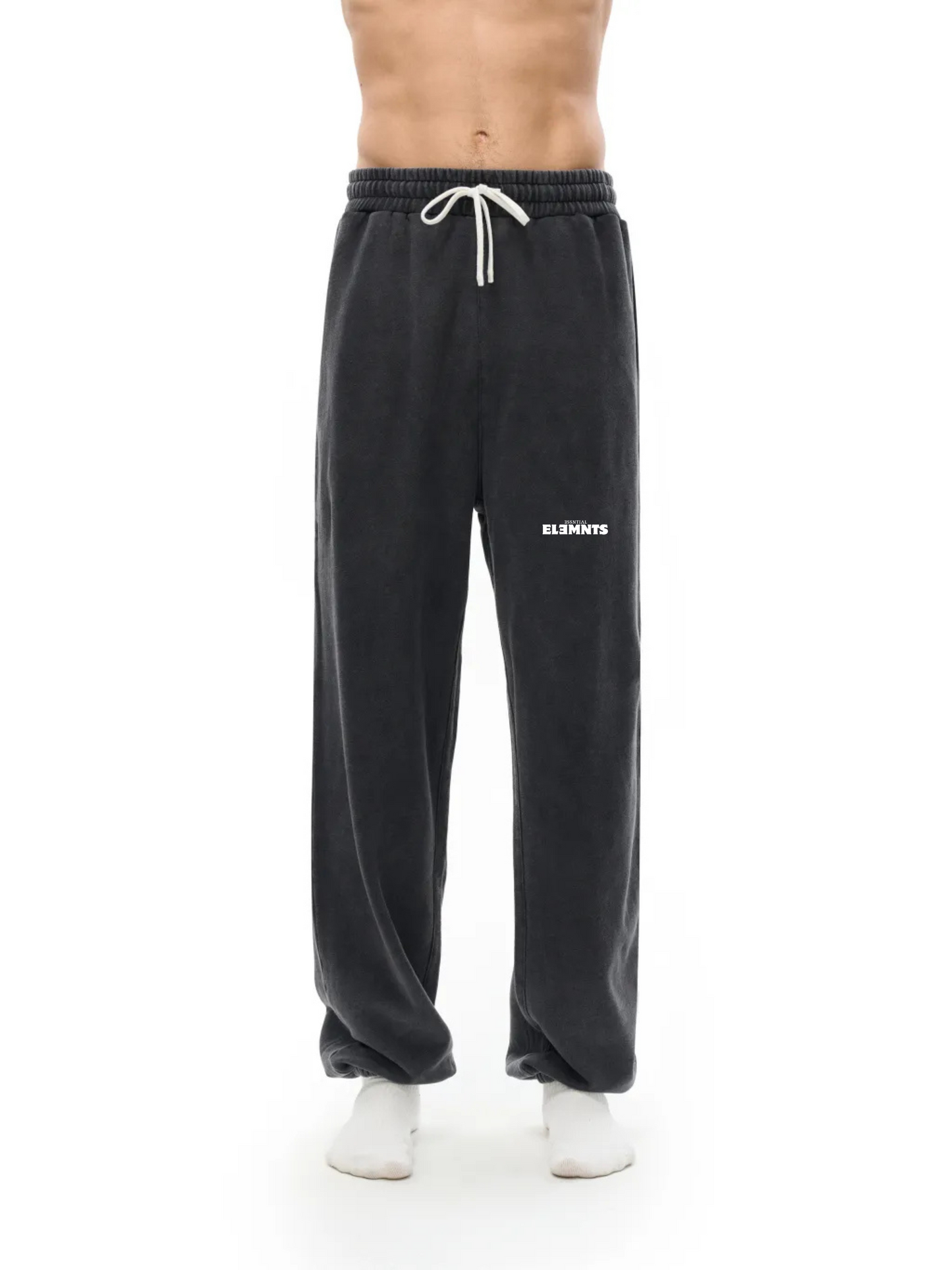 ESSNTIAL ELEMNTS Unisex 340G Eco-Friendly Enzyme Washed Pants