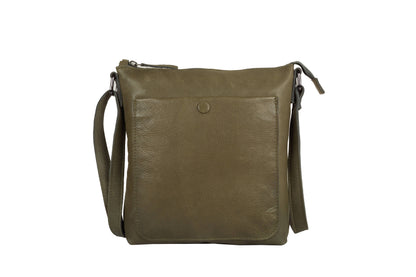 [ISABELLA] SMALL CROSSBODY BAG | SUPER SOFT NAPPA LEATHER: Mocha