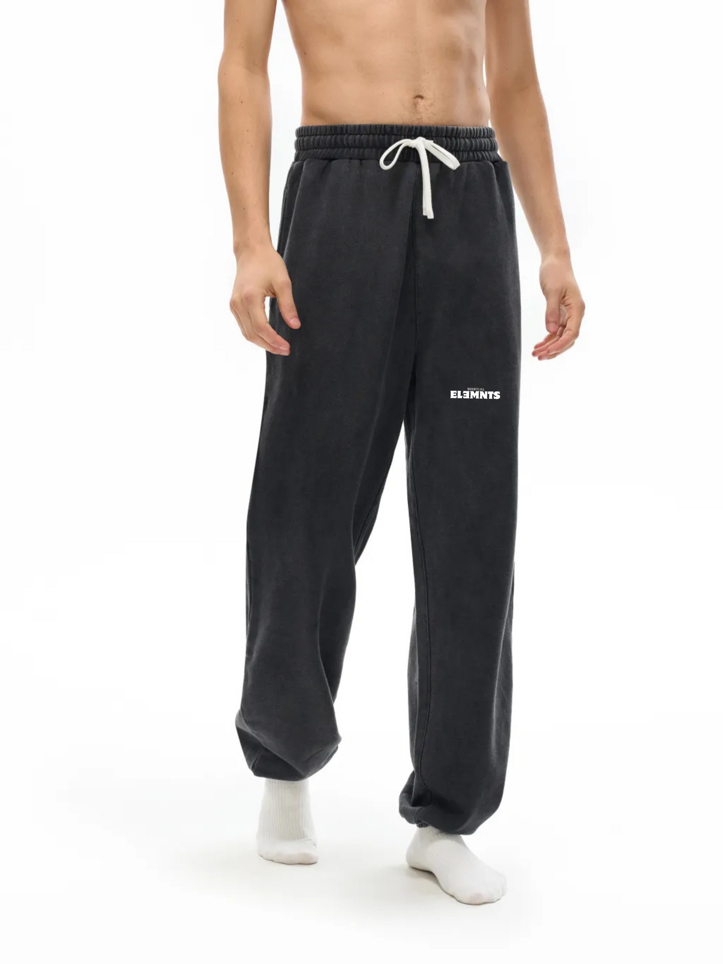 ESSNTIAL ELEMNTS Unisex 340G Eco-Friendly Enzyme Washed Pants
