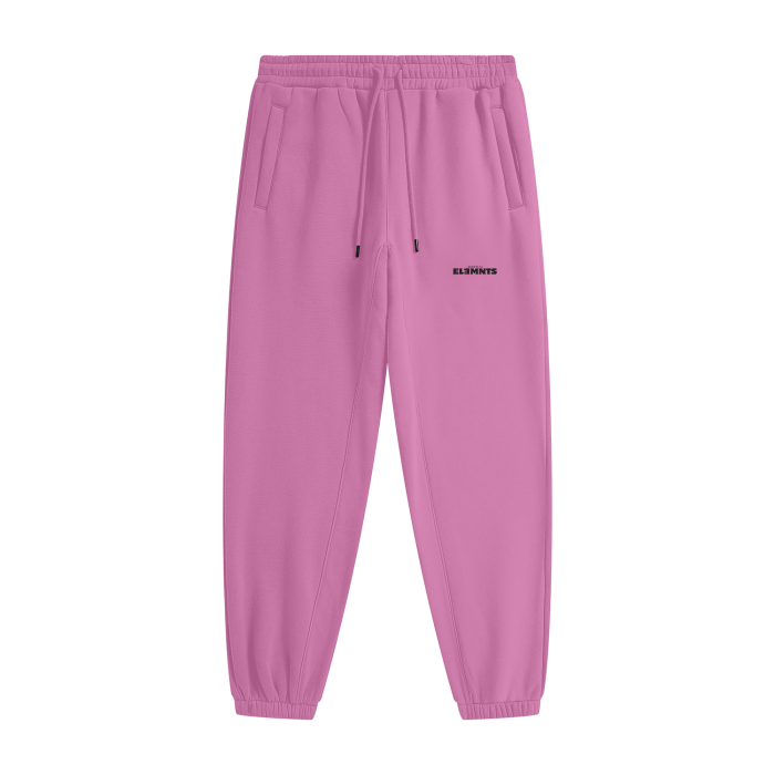 ESSNTIAL ELEMNTS Unisex 345G Fleece Loose Joggers