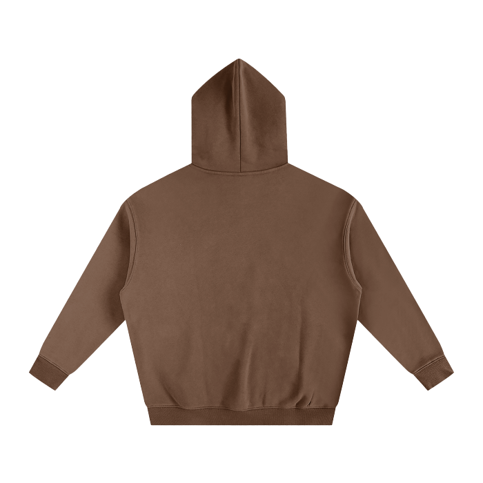 ESSNTIAL ELEMNTS Unisex 350G OS Solid Color Fleeced Hoodie
