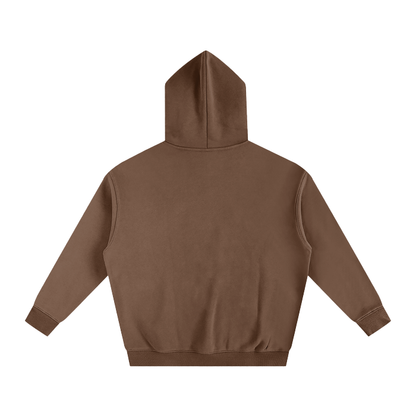 ESSNTIAL ELEMNTS Unisex 350G OS Solid Color Fleeced Hoodie