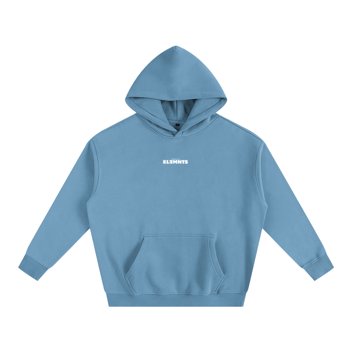 ESSNTIAL ELEMNTS Unisex 350G OS Solid Color Fleeced Hoodie