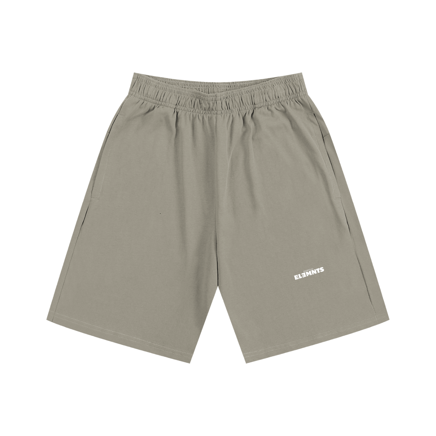 ESSNTIAL ELEMNTS Unisex 330G HW Cotton Shorts
