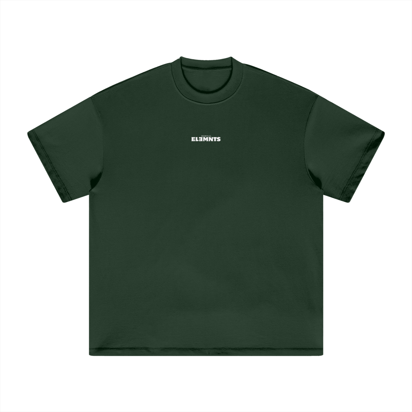 ESSNTIAL ELEMNTS Unisex HW Earth Tone Loose Tee