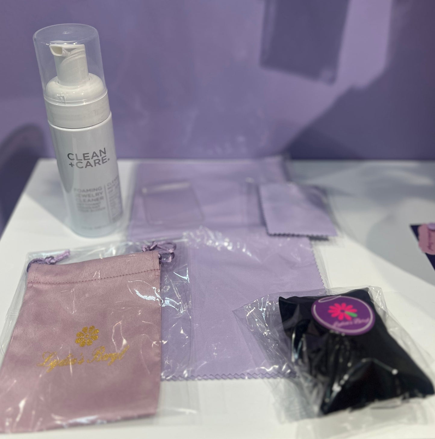 Lydia's Beryl Jewelry Care Pack