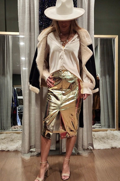 CLEO MIDI SKIRT