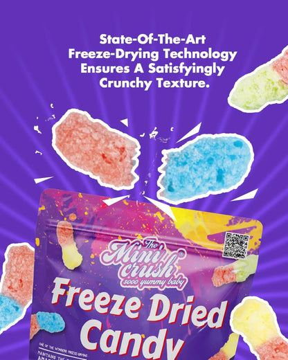 Freeze Dried Crunch Candy – 5 Flavors