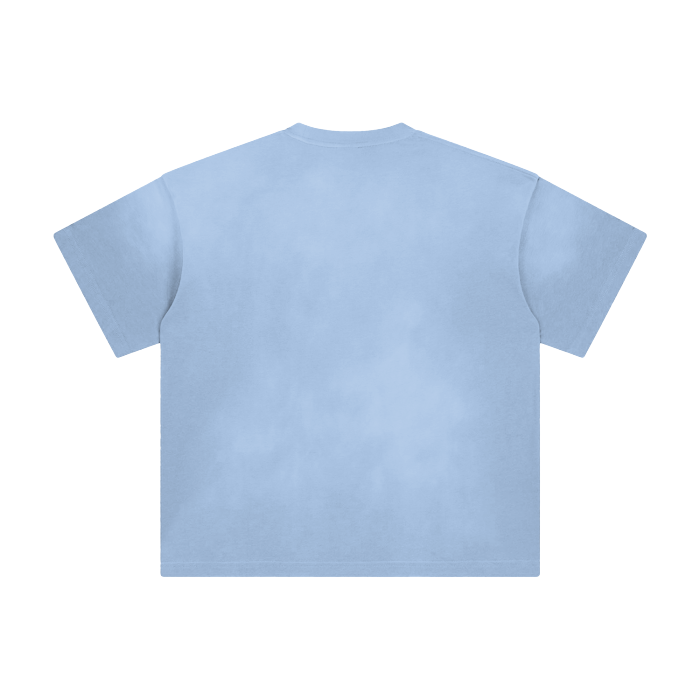 ESSNTIAL ELEMNTS Unisex Fade Wash Drop Shoulder Tee