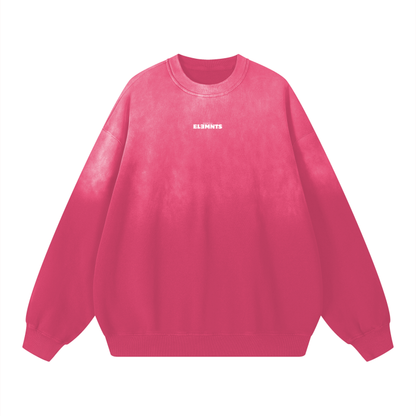 ESSNTIAL ELEMNTS Unisex 350G Handcrafted Faded Sweatshirt