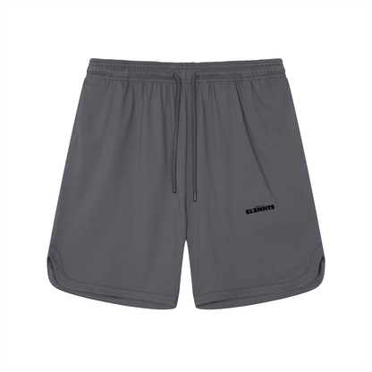 ESSNTIAL ELEMNTS Unisex 240G Mesh-Lined Quick-Dry Performance Shorts
