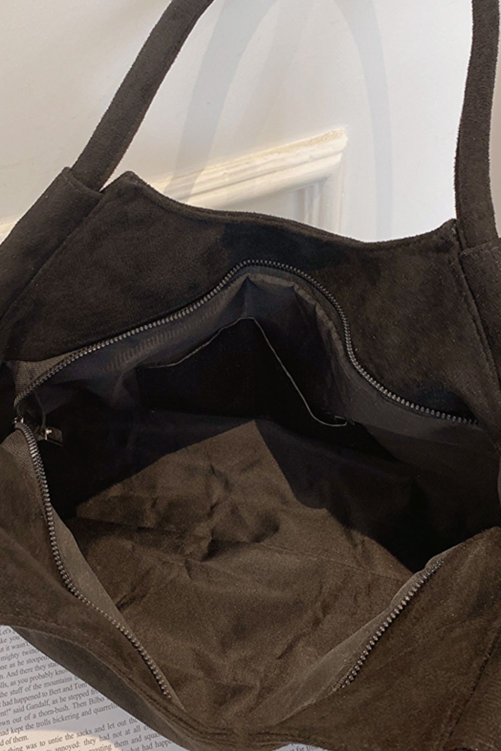 Glitter PVC Large Shoulder Bag