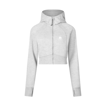 ESSNTIAL ELEMNTS Women's 320G Crop Street Hoodie