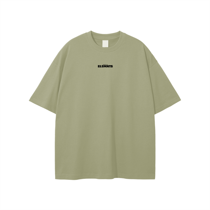 ESSNTIAL ELEMNTS Unisex Classic Loose Fit Tee