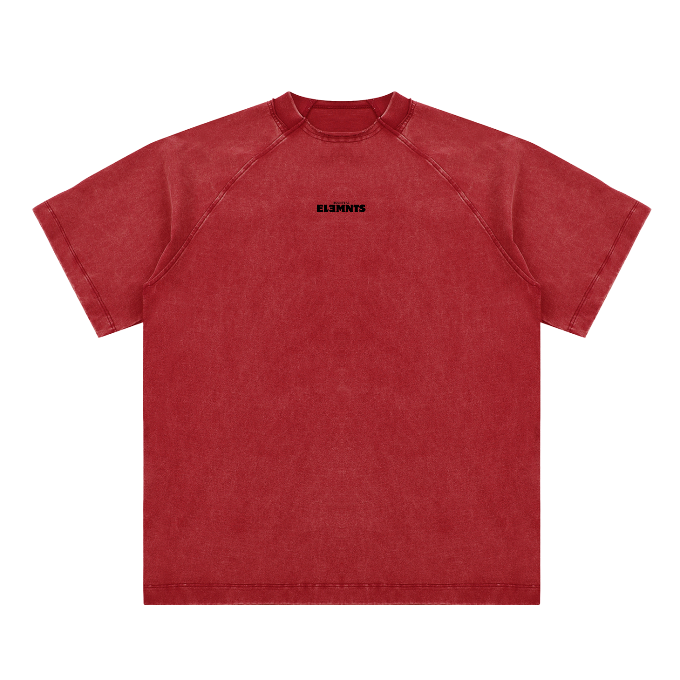 ESSNTIAL ELEMNTS 260G Vintage Washed Raglan Cotton Tee