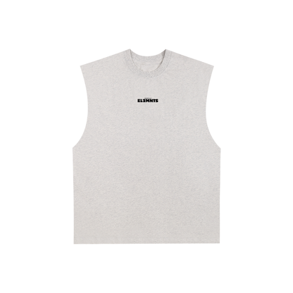 ESSNTIAL ELEMNTS Unisex 230G VT Washed Raw Edge Tank