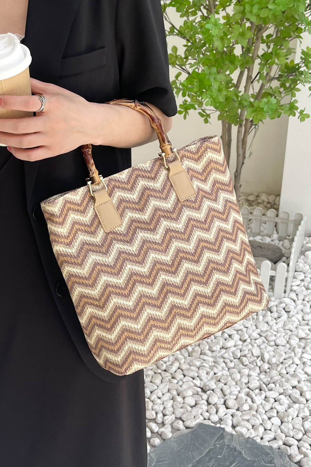 Medium Straw Handbag