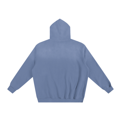 ESSNTIAL ELEMNTS Unisex 375G Faded Wash Fleece Hoodie