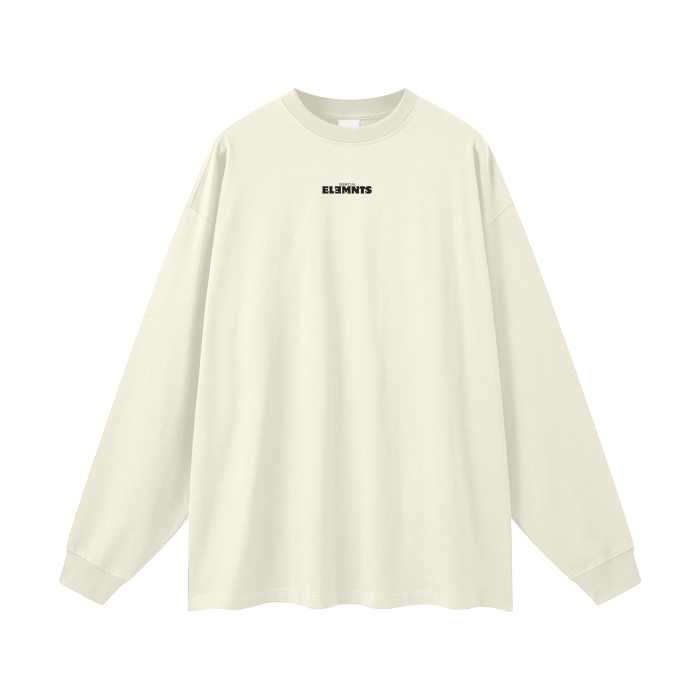 ESSNTIAL ELEMNTS Unisex 305G Long Sleeve Loose Tee