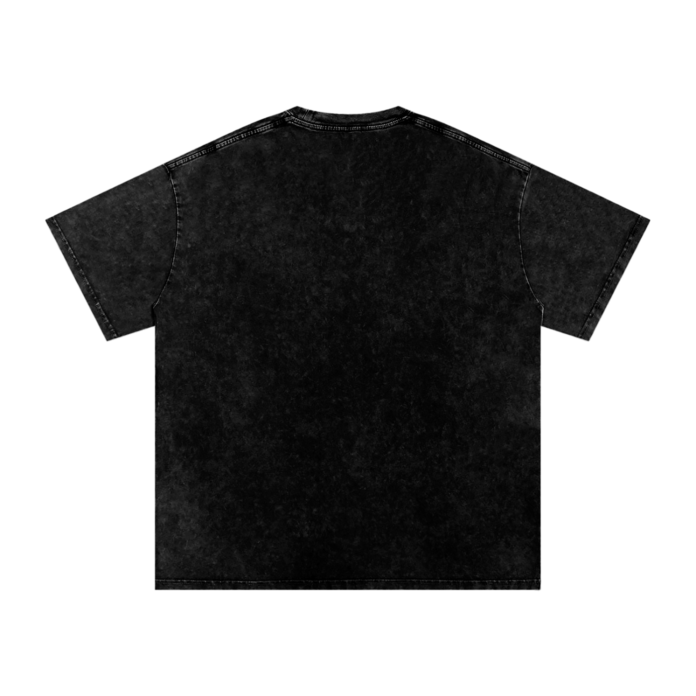ESSNTIAL ELEMNTS Unisex 250G Acid Wash Oversize Tee