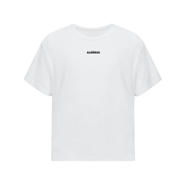 ESSNTIAL ELEMNTS Unisex Cotton Oversized Tee