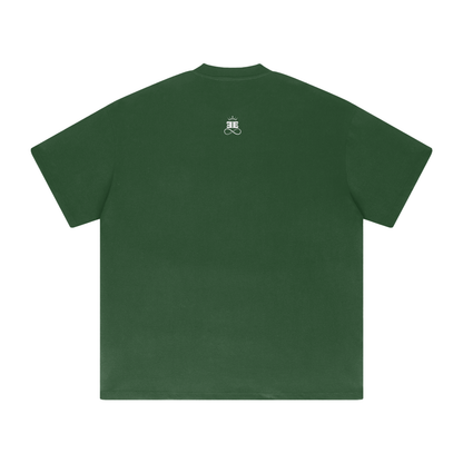 ESSNTIAL ELEMNTS Unisex 425G HW Solid Color Loose Tee