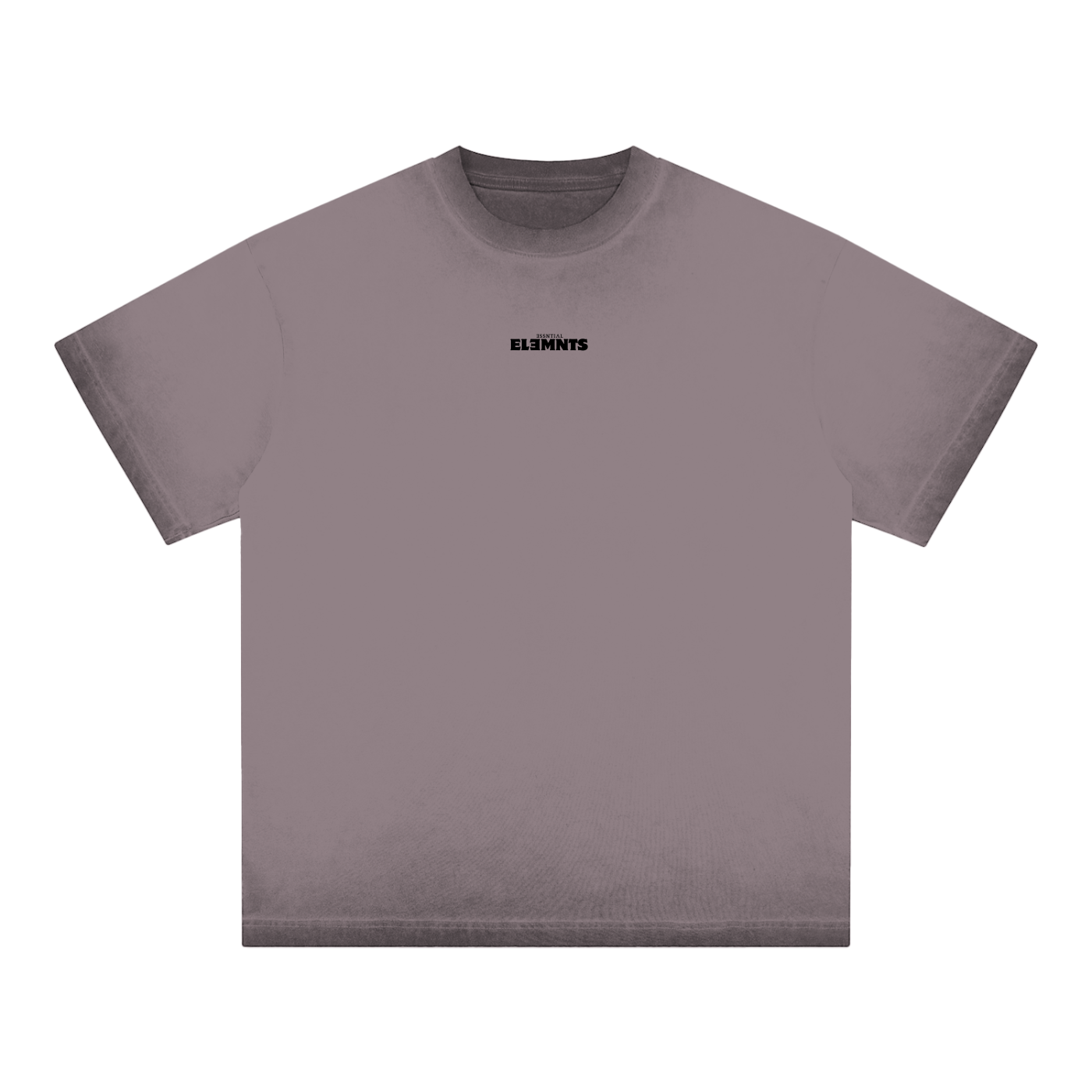 ESSNTIAL ELEMNTS Unisex 250G Reverse Dyed Tee