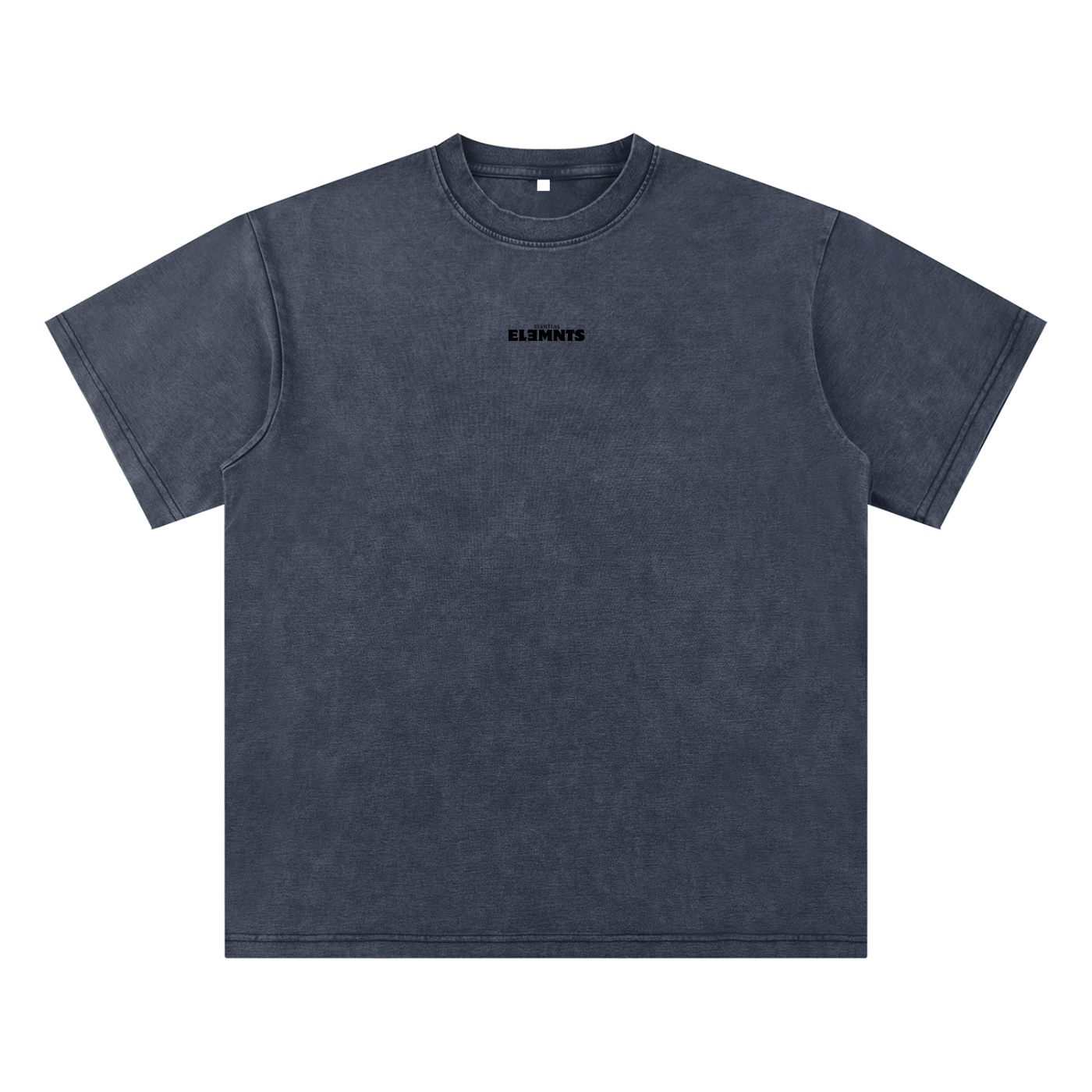 ESSNTIAL ELEMNTS Unisex 245G Bamboo Slub Snow Washed Tee