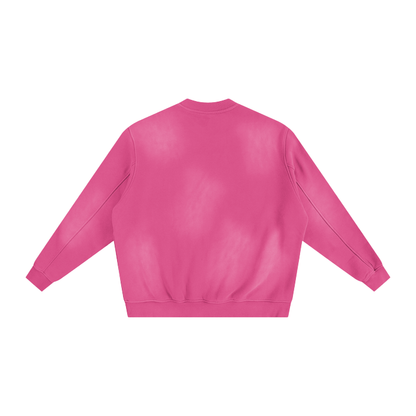 ESSNTIAL ELEMNTS Unisex 375G Faded Wash Fleece SS